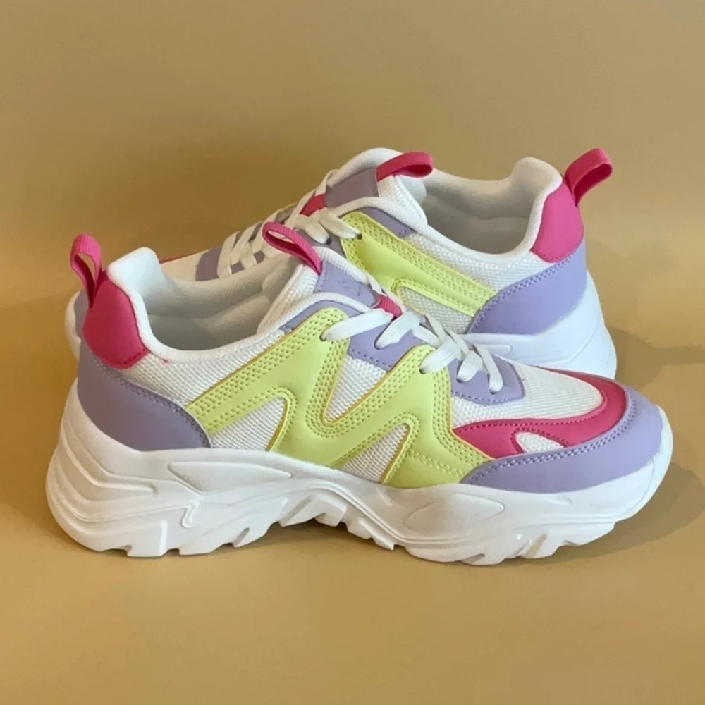 Steve Madden Accurate Purple multi sneaker